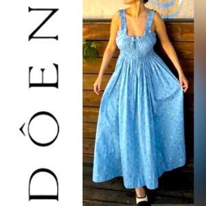 Doen Dress Bue L Doen Emmaretta Dress